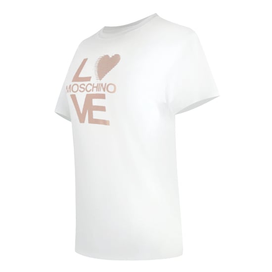 Camiseta Blanca Con El Logo Llamativo De Love Moschino - Image 2