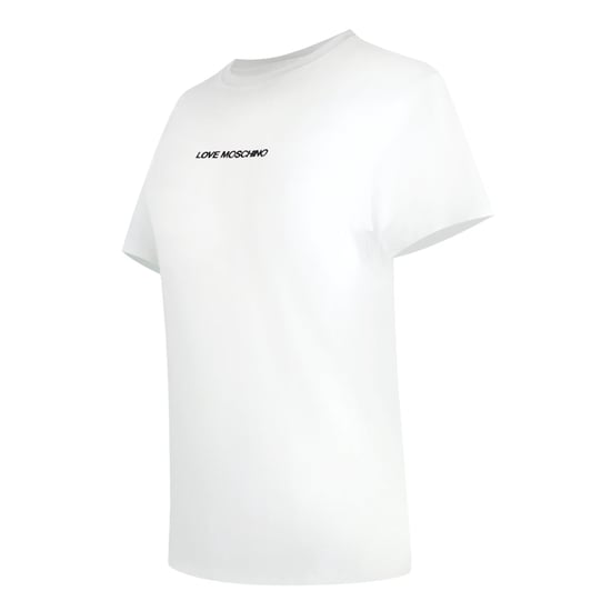 Camiseta Blanca Con El Logo Llamativo De Love Moschino - Image 3