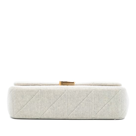 Cartera cruzada Jamie de lana de jersey de tamaño mediano de segunda mano - Image 3