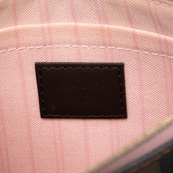 Bolso Neverfull Pouch Mm Damier Ebene de segunda mano - Image 5