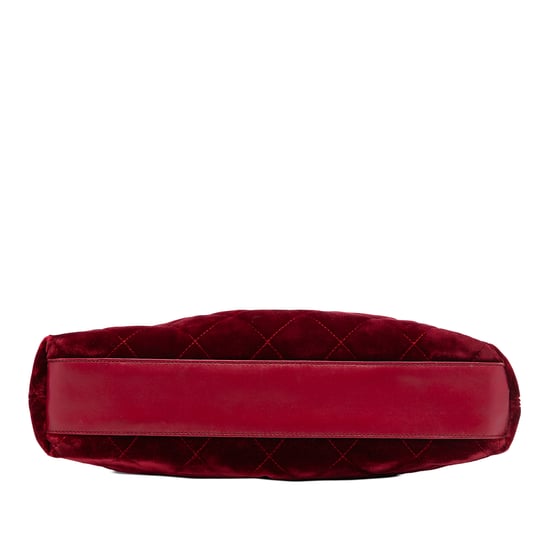 Bolso de mano acolchado de terciopelo Cc de segunda mano - Image 3