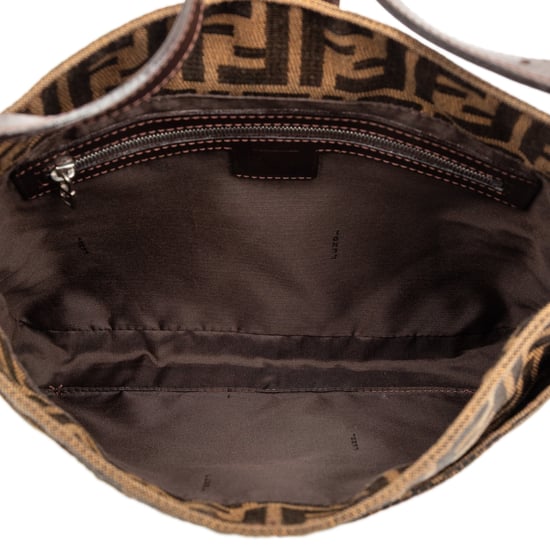 Bolso de hombro de lona Zucca de segunda mano - Image 4