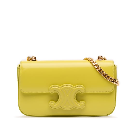 Bolso de hombro de cadena Cuir Triomphe de piel de ternera de segunda mano - Image 1
