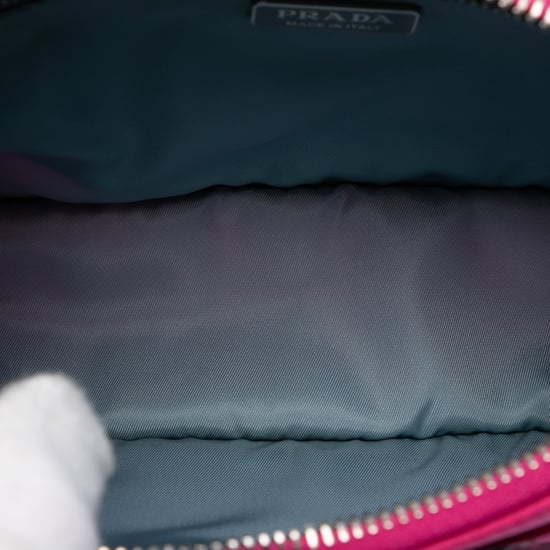 Bolso de Hombro Etiqueta Studded Tessuto de Segunda Mano - Image 4