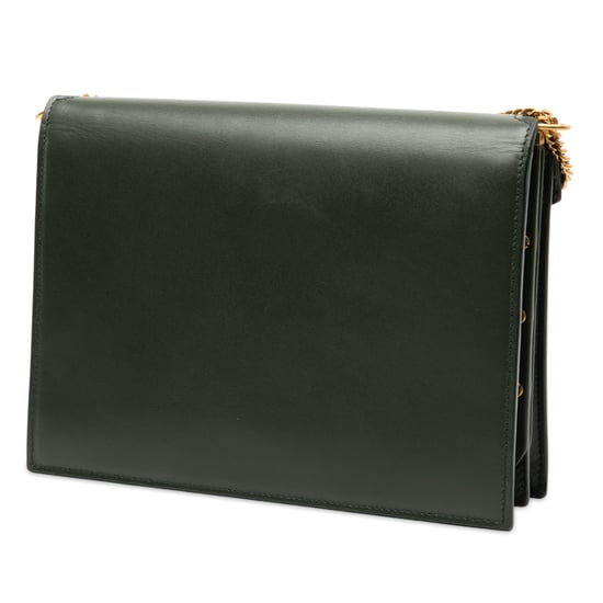 Bolso Cassandra con cierre de monograma de piel de ternera suave de segunda mano - Image 2