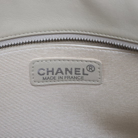Bolso Tote Camelia CC estampado en piel de cordero de segunda mano - Image 5