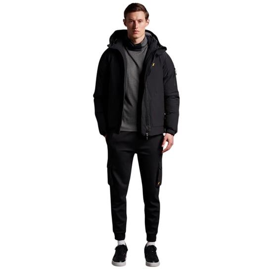 Chaqueta Acolchada Negra Lyle & Scott - Image 3