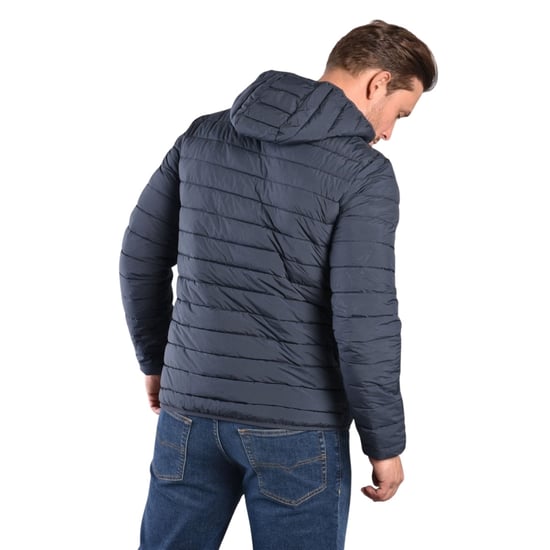 Chaqueta Con Capucha Aquascutum Active Rlg Active 100 Gr Azul Marino - Image 4