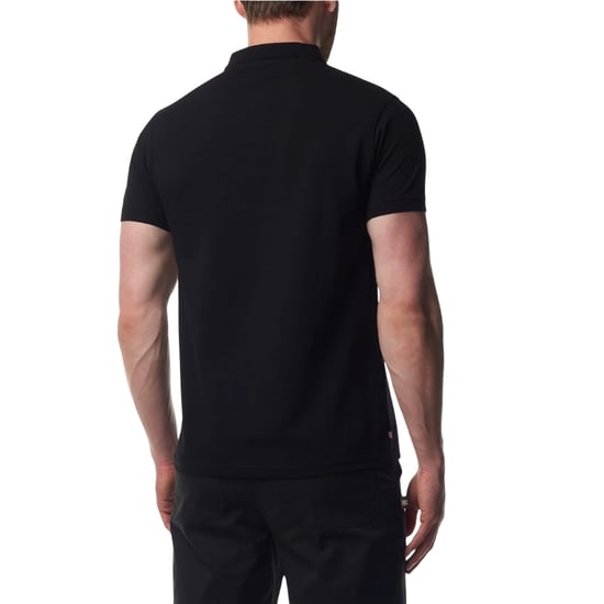 Polo De Algodón Aquascutum Active Dry-fit Negro - Image 4