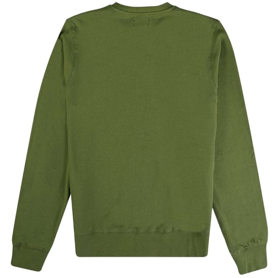 Sudadera Aquascutum Active Con Cuello Redondo Y Logotipo Grande, Color Verde Militar - Image 2
