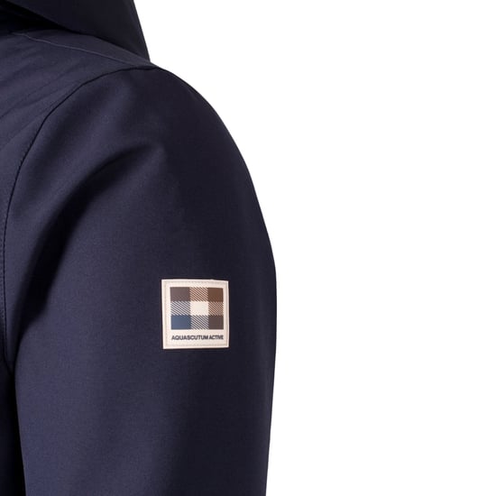 Chaqueta Aquascutum Active Shell Active Mid Parka Azul Marino - Image 4