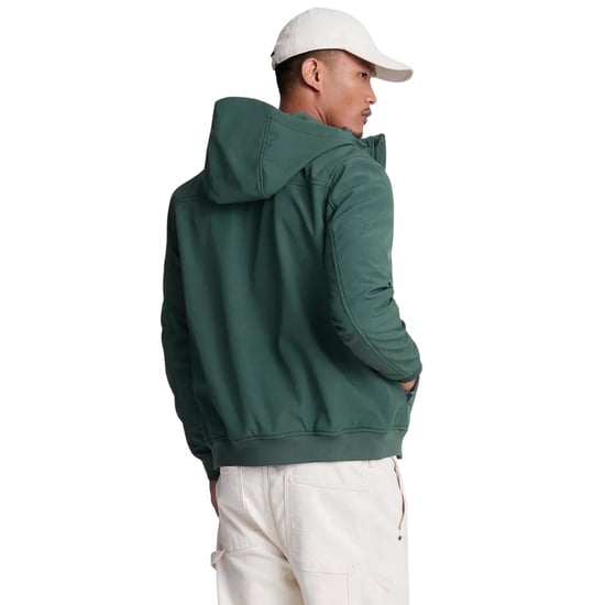 Chaqueta Softshell Con Espalda De Polar Verde De Lyle &amp; Scott - Image 3
