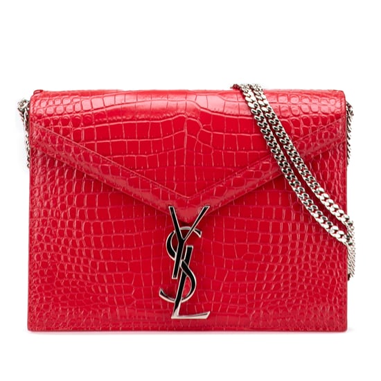 Cartera con cadena Kate con relieve - Image 1