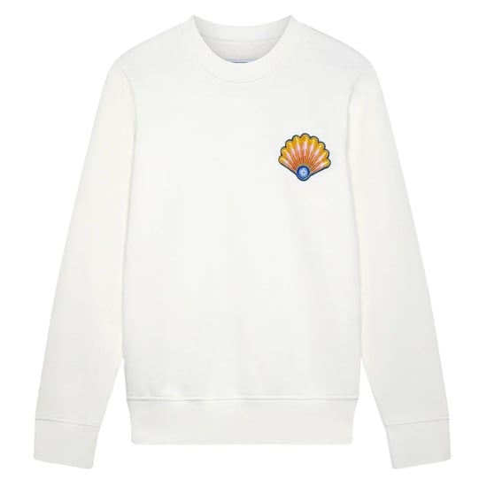 Sudaderas Con Bordado De Casablanca En Color Blanco Roto - Image 1