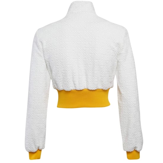 Chaqueta Deportiva Blanca Con Cremallera Y Monograma De Casablanca - Image 2