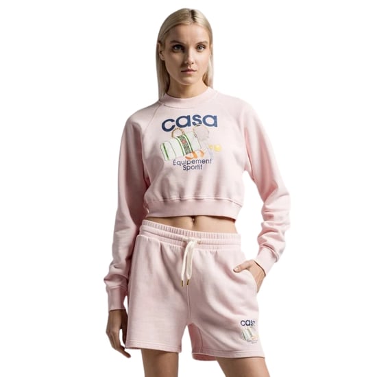 Sudadera Deportiva Rosa Con Estampado De Casablanca - Image 2