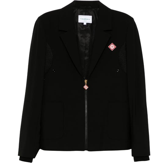 Chaquetas Deportivas Negras Con Cremallera De Casablanca - Image 1