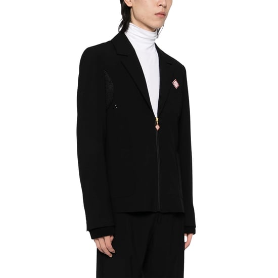 Chaquetas Deportivas Negras Con Cremallera De Casablanca - Image 3