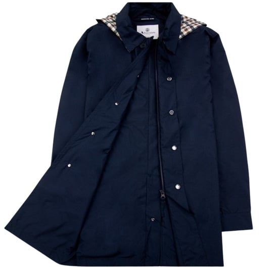 Chaqueta Aquascutum Active Packable Trench Azul Marino - Image 4