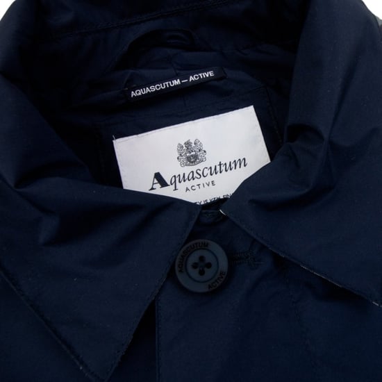 Chaqueta Aquascutum Active Packable Trench Azul Marino - Image 5
