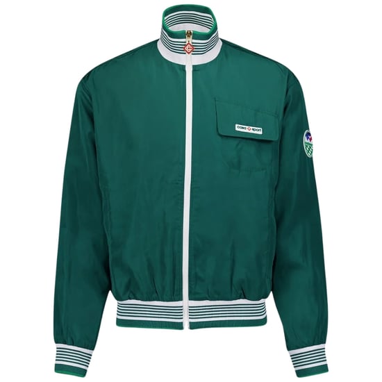 Chaqueta Deportiva Casablanca Shell Suit Verde Mf23-jk-256-02 Chaquetas Verdes Para Hombre - Image 1