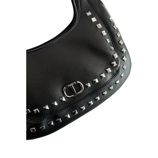 Bolso de hombro de mujer Twinset negro de PU - Image 4