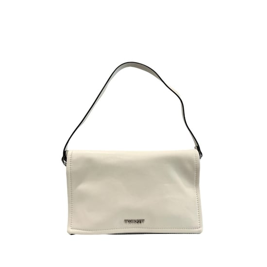 Bolso de hombro para mujer Twinset blanco de PU - Image 1