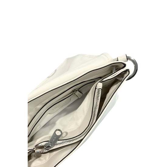 Bolso de hombro para mujer Twinset blanco de PU - Image 6