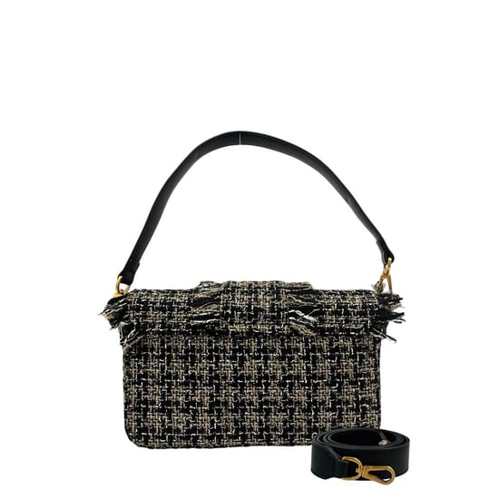 Bolso de Hombro de Mujeres Twinset Negro de PU - Image 3