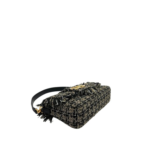 Bolso de Hombro de Mujeres Twinset Negro de PU - Image 4