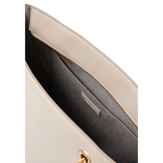 Bolso de mano de polietileno beige Calvin Klein - Image 4