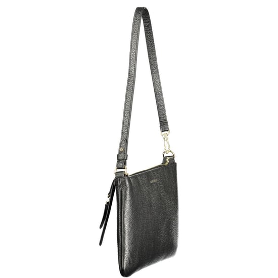 Bolso de Mano de Cuero Negro Coccinelle - Image 3