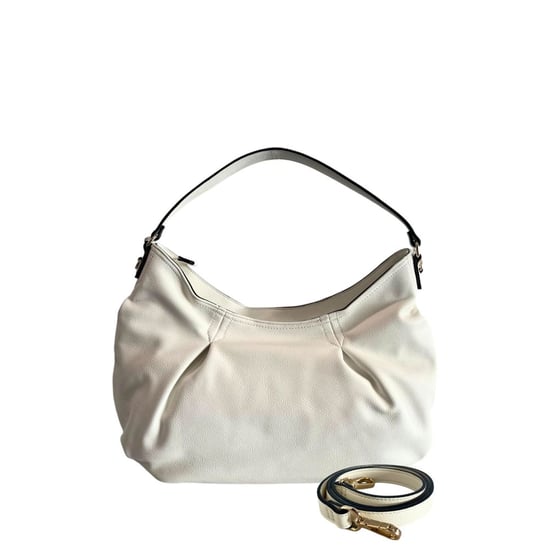 Bolso de hombro para mujer Twinset blanco de PU - Image 3