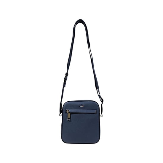 Bolso mensajero de poliuretano reciclado Hugo Boss Blue - Image 1