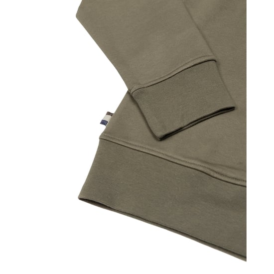 Aquascutum Active Big Logo Crewneck Verde Militar - Image 4