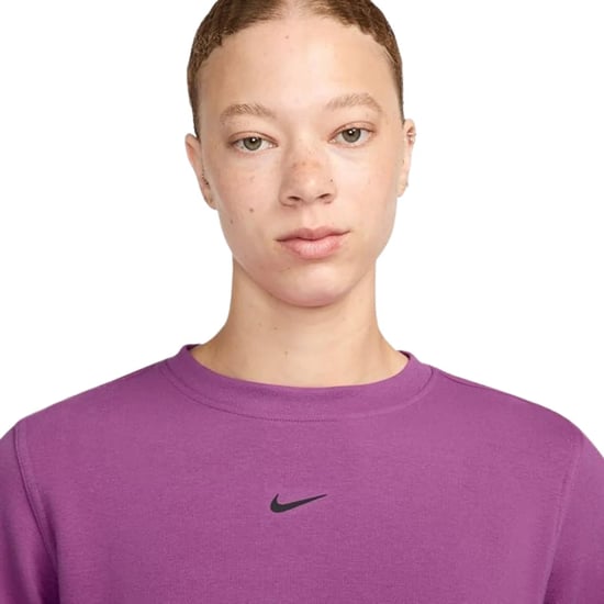 Sudadera Nike Con Logo Pequeño Swoosh Fucsia - Image 3