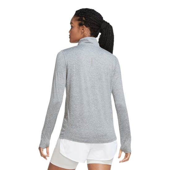 Nike Element 1/2 Zip Up - Camiseta De Manga Larga Gris - Image 2