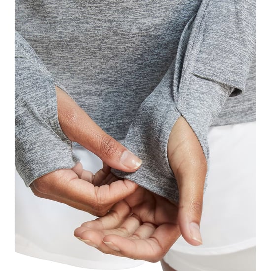 Nike Element 1/2 Zip Up - Camiseta De Manga Larga Gris - Image 3