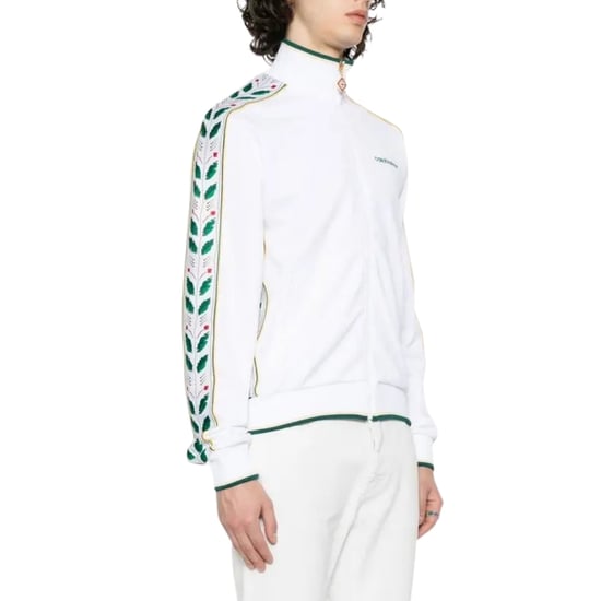 Chaqueta Deportiva Laurel De Temporada De Casablanca, Color Blanco - Image 3