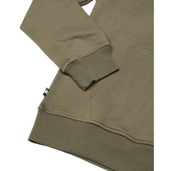 Sudadera Con Capucha Aquascutum Active Big Logo Verde Militar - Image 4