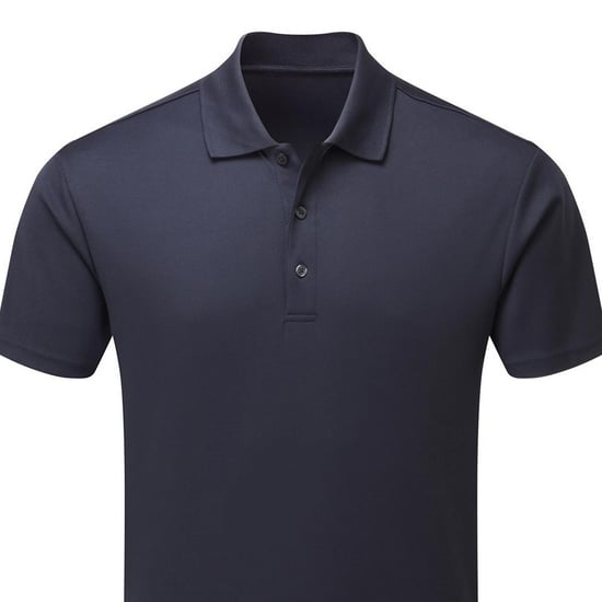 Premier Mens Spun Dyed Polo Shirt (French Navy) - Image 2