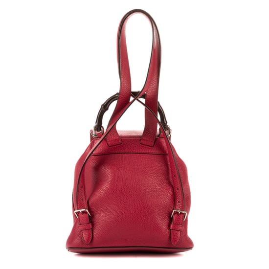 Gucci Bamboo Tassel Backpack en Fucsia Cuero de ternero - Image 5