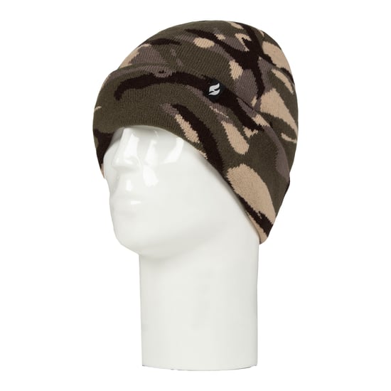Gorro de invierno para hombre con puños de doble vuelta y forro de forro polar, 3.6 TOG - Image 3