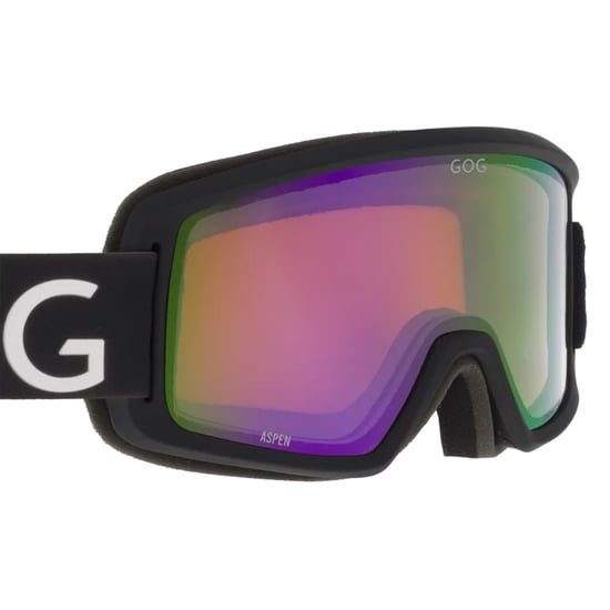 Gafas de esquí y snowboard unisex Aspen UV400 con lente doble espejo antiempaque - Image 1