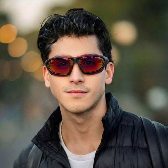 Gafas de sol polarizadas UV400 unisex Mese para exterior con lentes espejo hidrofóbicas - Image 5