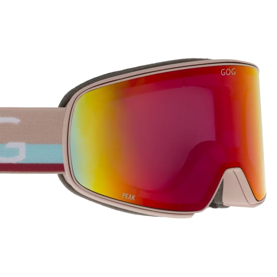 Gafas de esquí y snowboard unisex Peak UV400 con lentes espejo HDX de contraste y antifog. - Image 1