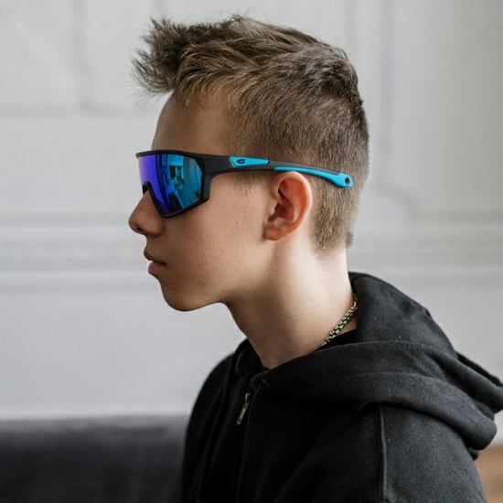 Gafas de sol UV400 para niños Flint con lentes espejados hidrofóbicos y marco de TPEE - Image 4