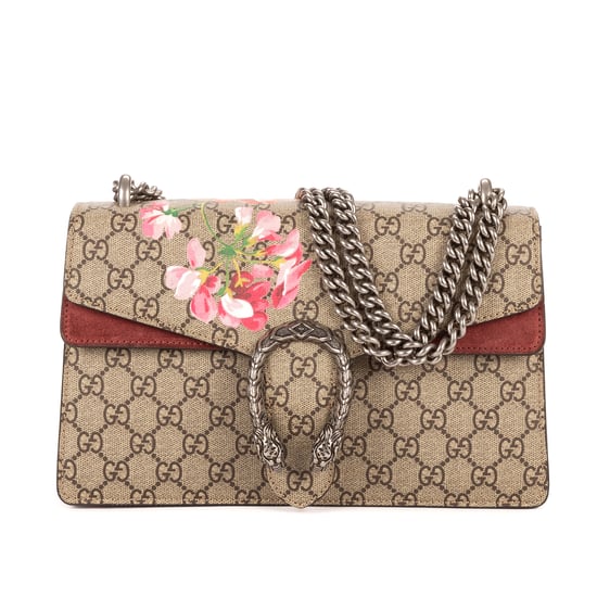 Gucci Blooms Dionysus Small en Beige/Borgoña Lienzo recubierto - Image 1