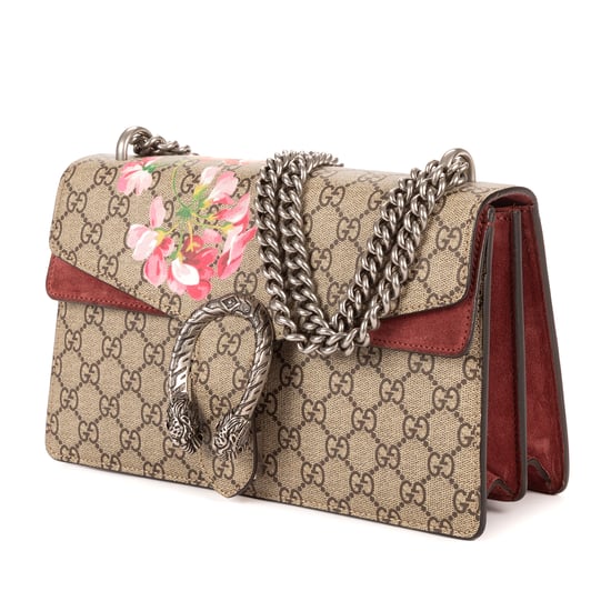 Gucci Blooms Dionysus Small en Beige/Borgoña Lienzo recubierto - Image 2