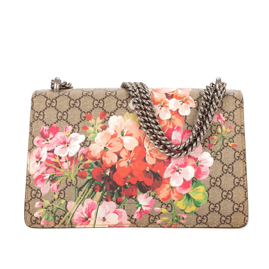 Gucci Blooms Dionysus Small en Beige/Borgoña Lienzo recubierto - Image 5